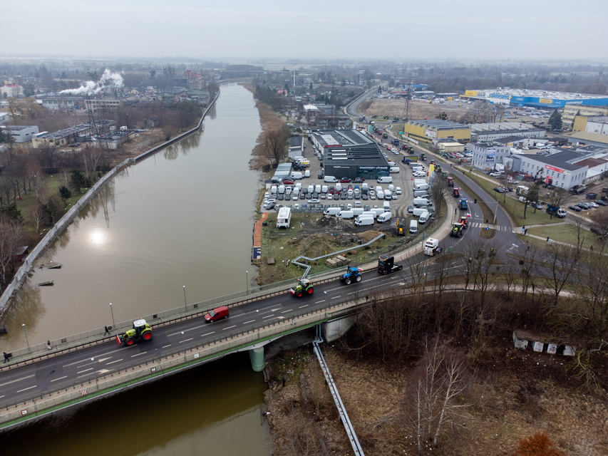 Strajk rolników w Elblągu. Tak go relacjonowaliśmy zdjęcie nr 301541