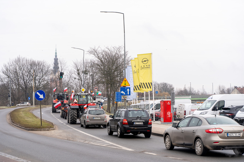 Strajk rolników w Elblągu. Tak go relacjonowaliśmy zdjęcie nr 301539