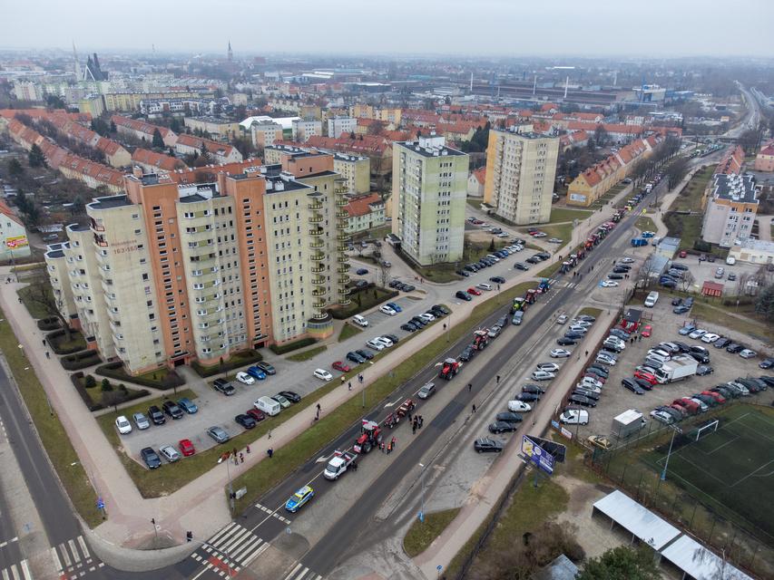 Strajk rolników w Elblągu. Tak go relacjonowaliśmy zdjęcie nr 301545