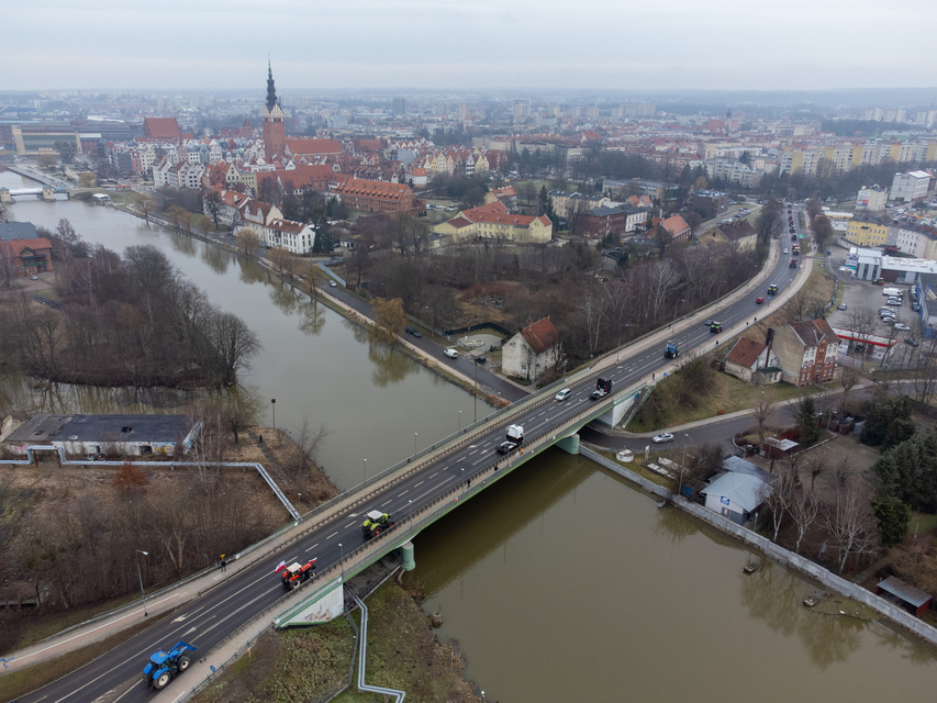 Strajk rolników w Elblągu. Tak go relacjonowaliśmy zdjęcie nr 301543