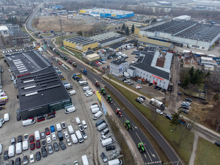 Strajk rolników w Elblągu. Tak go relacjonowaliśmy zdjęcie nr 301542