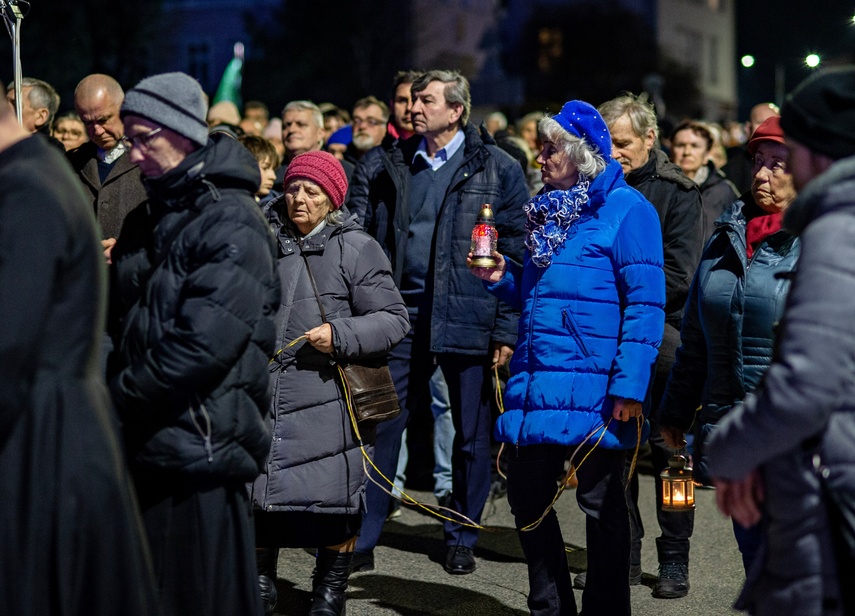 Wierni przeszli przez Elbląg w Drodze Krzyżowej zdjęcie nr 304314