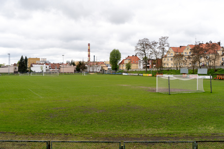 Elbląg Minister obejrzał stadion