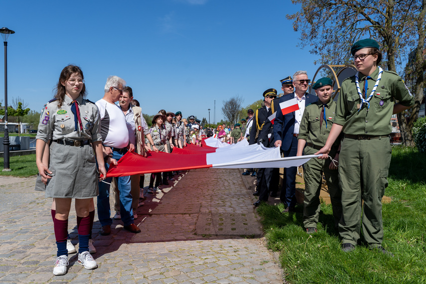 Elbląg Nasze barwy to oznaka wolnego państwa