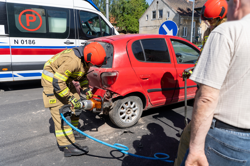 Problematyczna kolizja na Grunwaldzkiej zdjęcie nr 307773