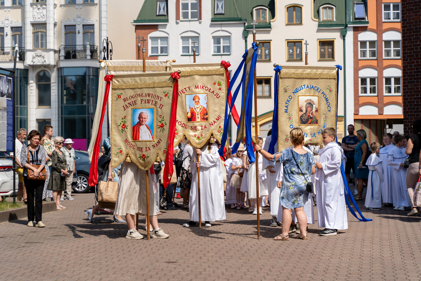 Elbląg Dzisiaj Boże Ciało