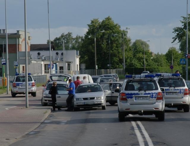 Elbląg Czołówka na Warszawskiej