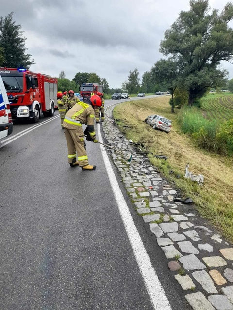 Kolizja na drodze nr 22. Ruch zablokowany zdjęcie nr 310324