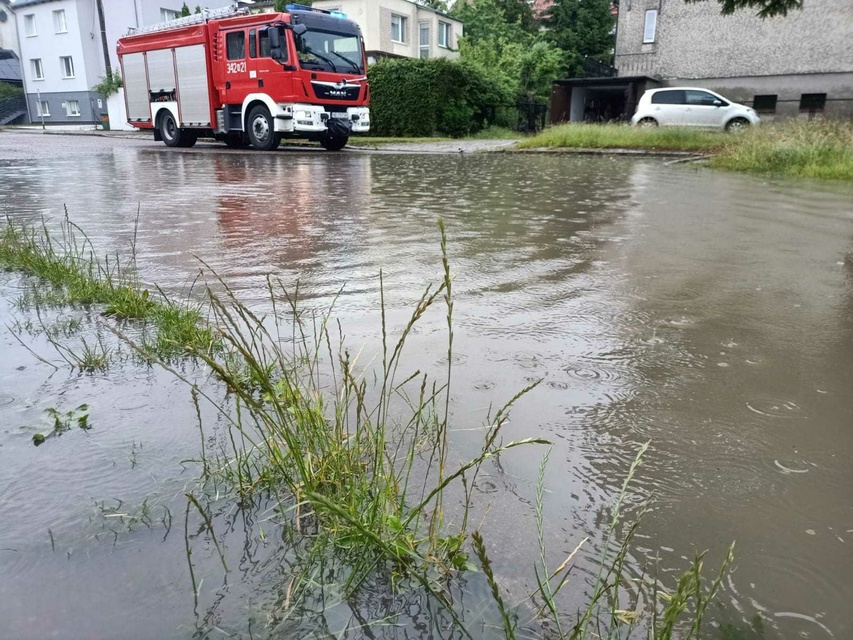 Elbląg Elbląg znów pod wodą