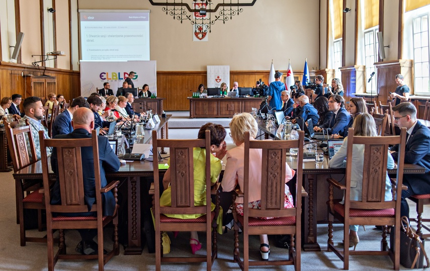 Elbląg Jednogłośnie poparli prezydenta