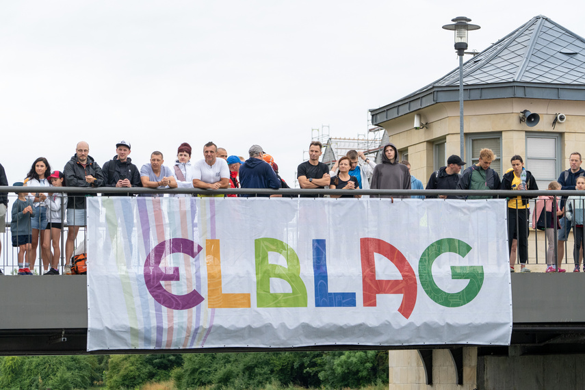 Elbląg Sportowa niedziela na elbląskiej starówce