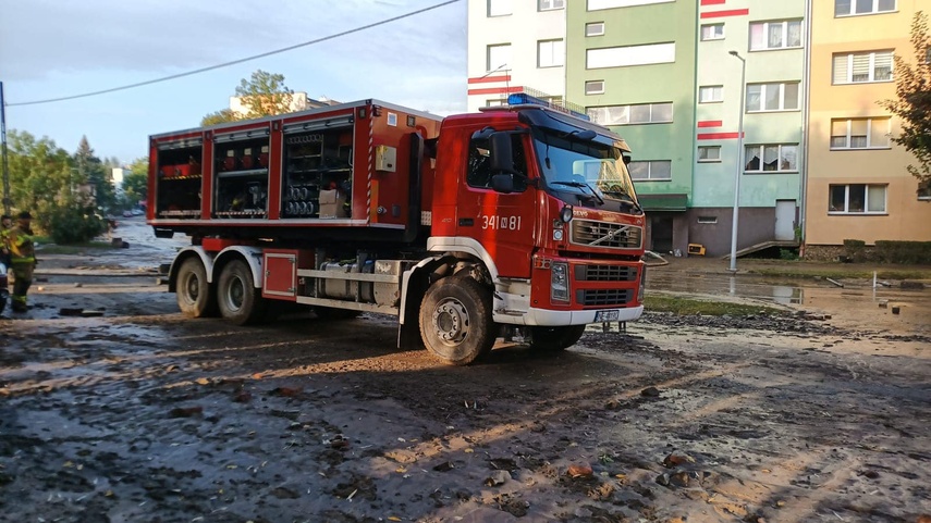 Elbląscy strażacy pomagają w Kłodzku zdjęcie nr 315506