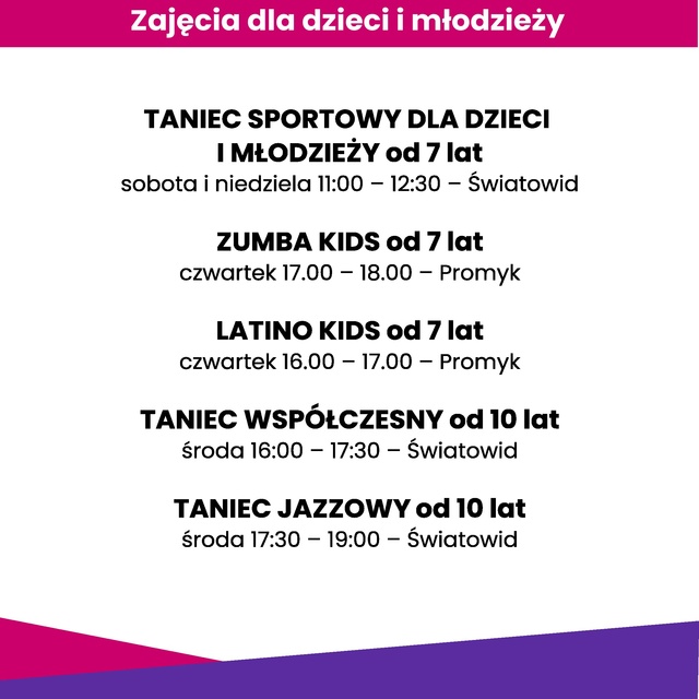 Taniec, Fitness, Zumba - Znajdź Swój Ruch w Centrum Tańca Promyk! zdjęcie nr 315956