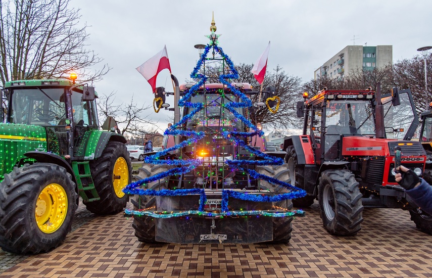 Gorący bigos, jemioła i życzenia od rolników zdjęcie nr 321605