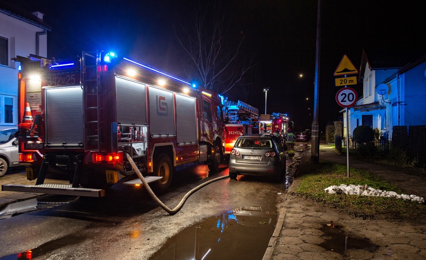 Pożar przy ul. Grochowskiej zdjęcie nr 322577