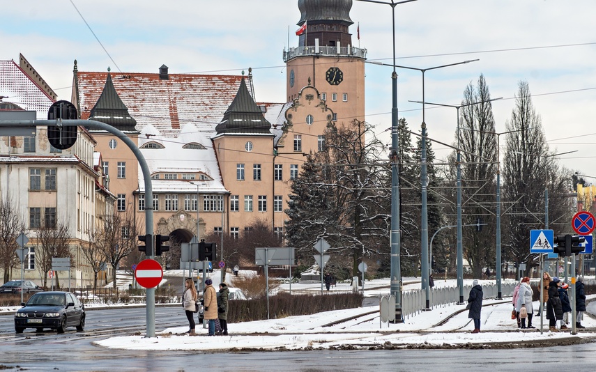 W Elblągu zimowo. Zobacz zdjęcia zdjęcie nr 325769