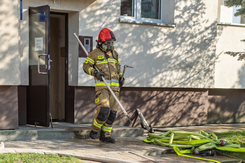 Pożar przy 12 Lutego zdjęcie nr 327286