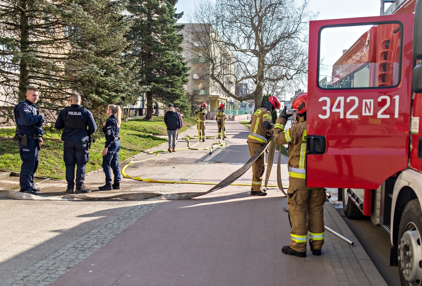 Pożar przy 12 Lutego zdjęcie nr 327287