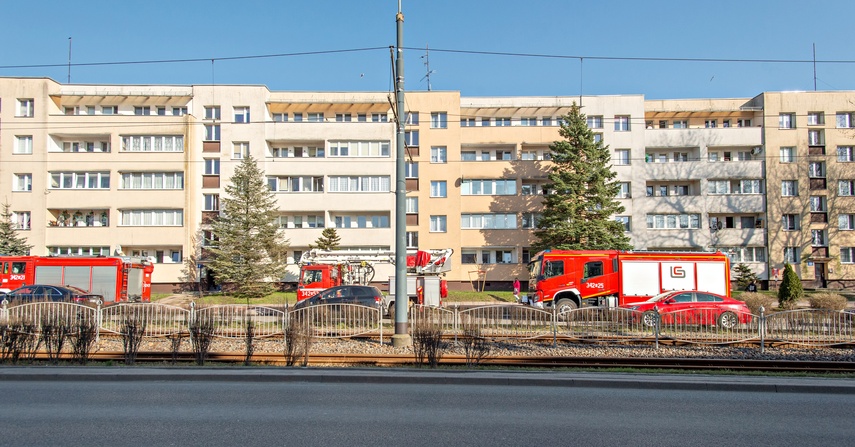 Pożar przy 12 Lutego zdjęcie nr 327288