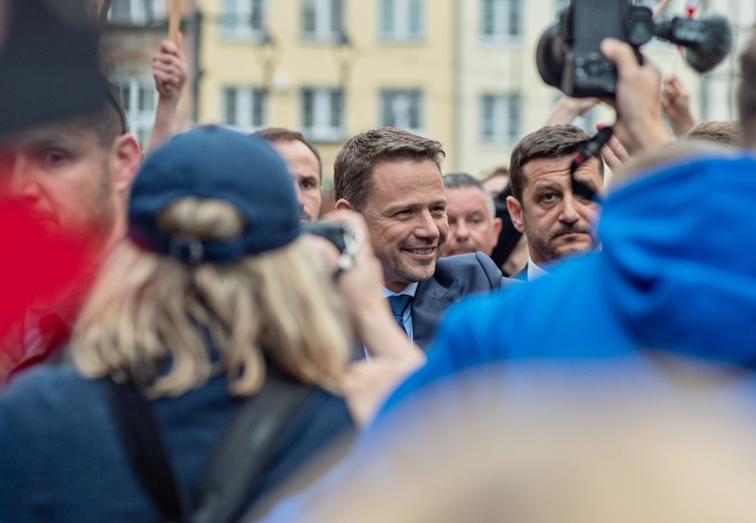 Rafał Trzaskowski w Elblągu. „Tych podziałów naprawdę już wystarczy” zdjęcie nr 330643