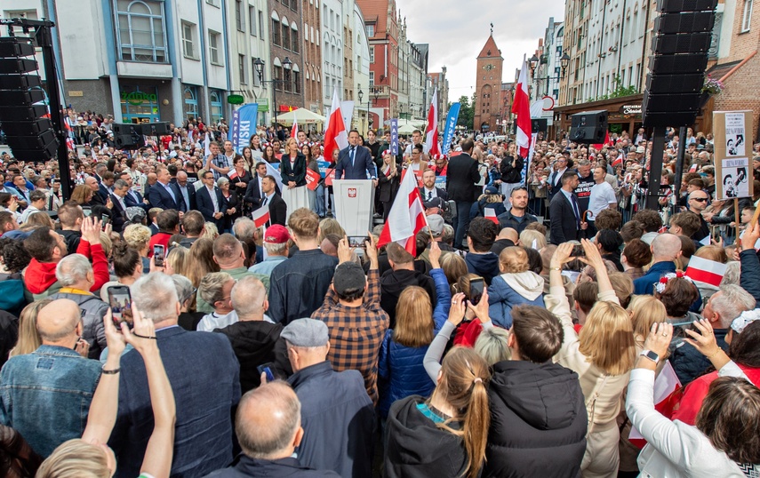 Rafał Trzaskowski w Elblągu. „Tych podziałów naprawdę już wystarczy” zdjęcie nr 330653