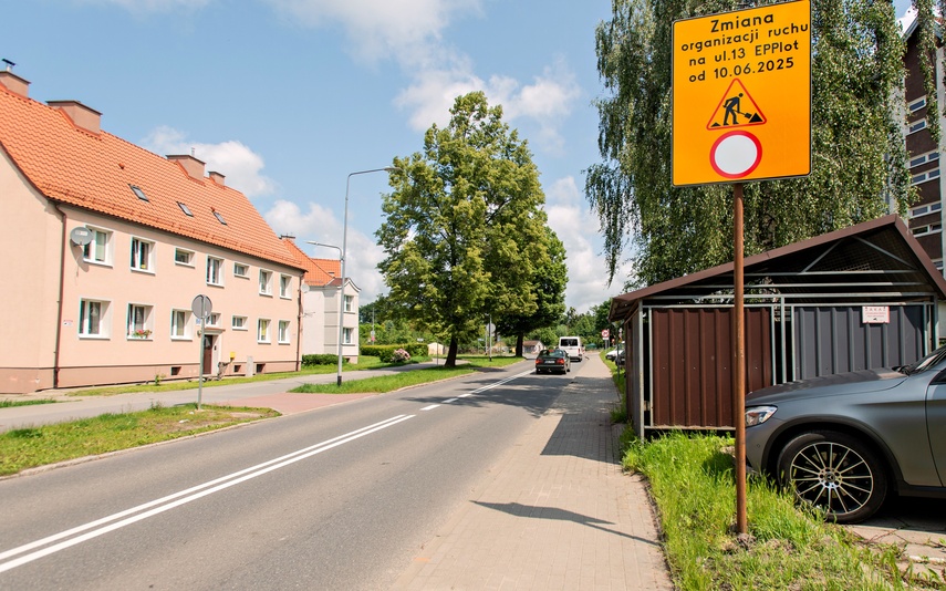 Elbląg Tu będzie rondo