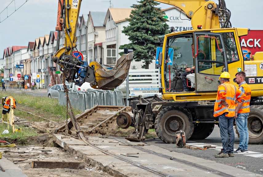 Przebudowa torowiska zdjęcie nr 332537