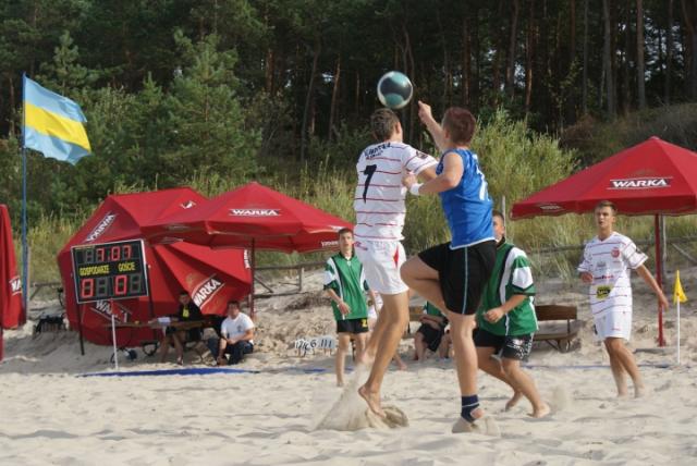 Elbląg Młodzieżowcy na plaży