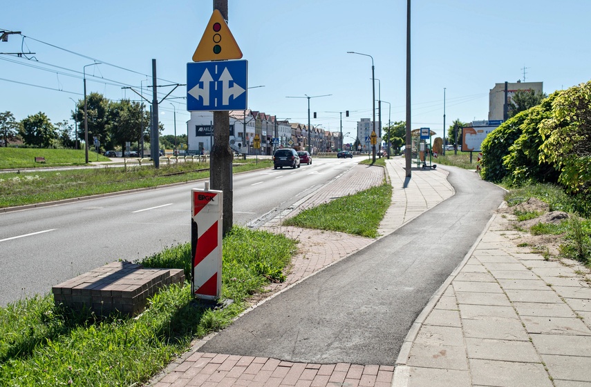 Ścieżki w budowie, rowerzyści już korzystają zdjęcie nr 335528