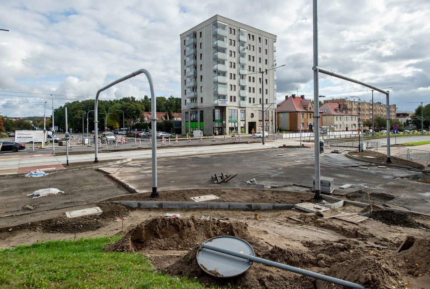 Trwają prace na Dąbka-Piłsudskiego. Kiedy koniec? zdjęcie nr 337629