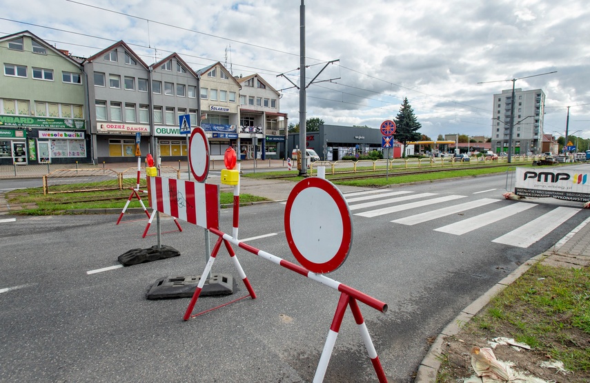 Trwają prace na Dąbka-Piłsudskiego. Kiedy koniec? zdjęcie nr 337627
