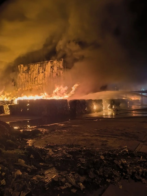 Pożar w ZUO  zdjęcie nr 338295