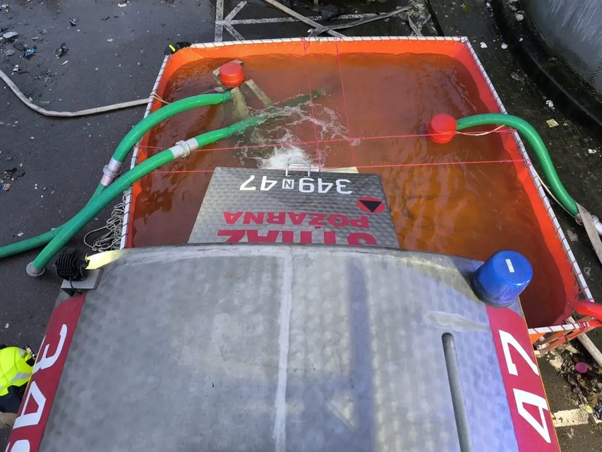 Pożar w ZUO  zdjęcie nr 338303