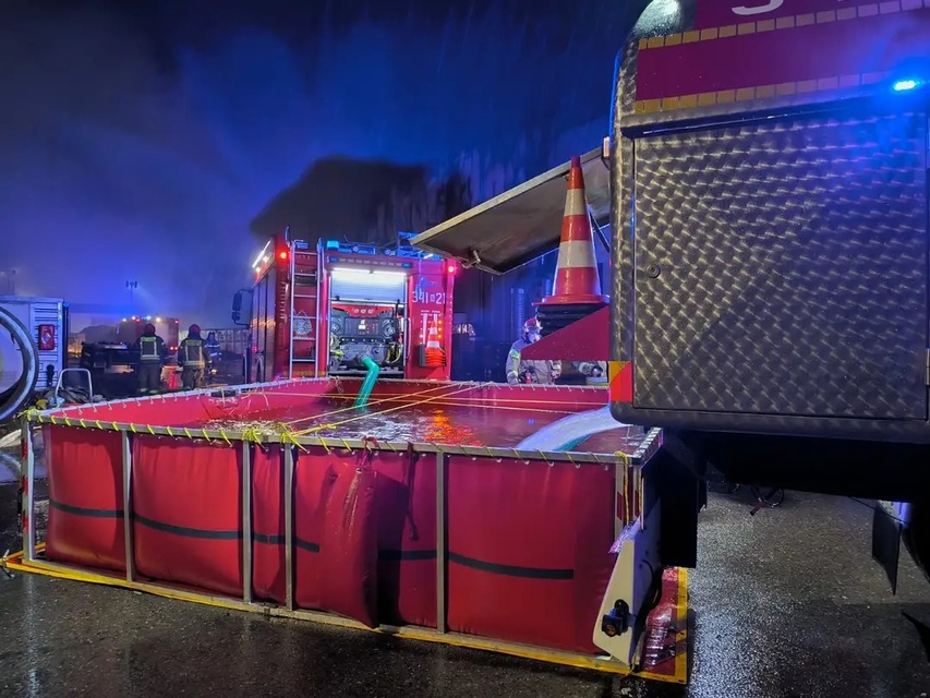 Pożar w ZUO  zdjęcie nr 338302