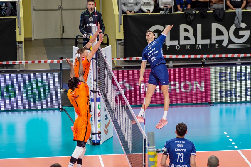 Pięć setów na inaugurację Plusligi w Elblągu zdjęcie nr 338451 Pięć setów na inaugurację Plusligi w Elblągu zdjęcie nr 338451