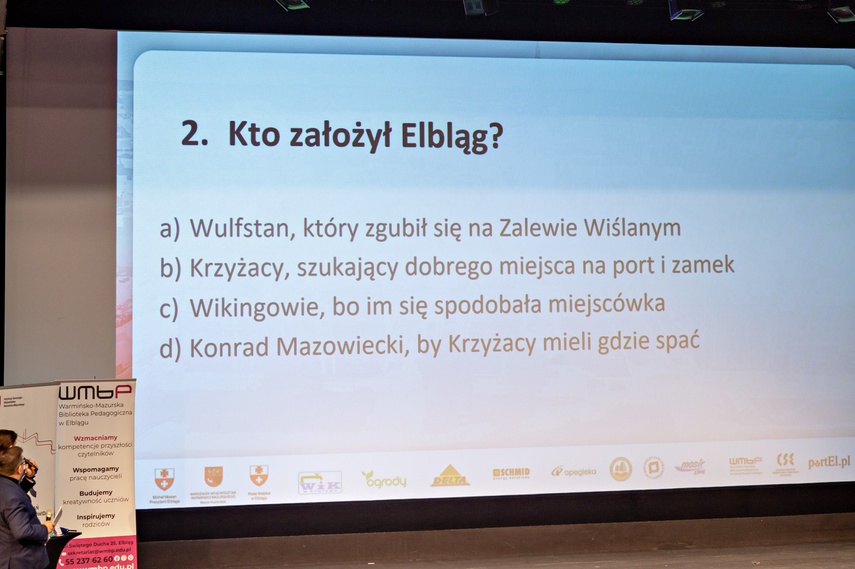 Krzysztof Jaworski wygrywa VII Test Wiedzy o Elblągu zdjęcie nr 339765