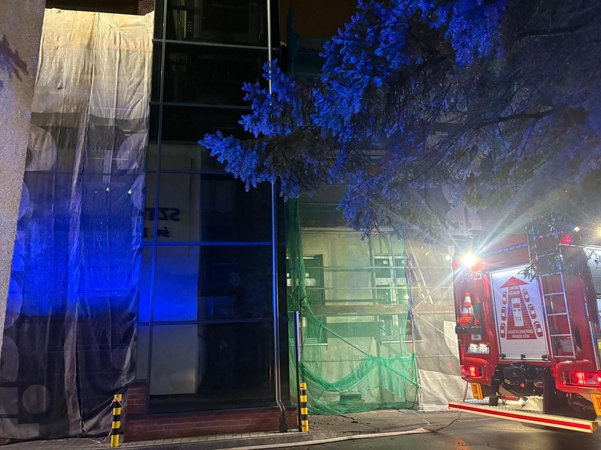 Pożar w Szpitalu Miejskim zdjęcie nr 339809