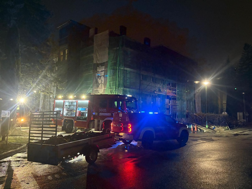 Pożar w Szpitalu Miejskim zdjęcie nr 339812