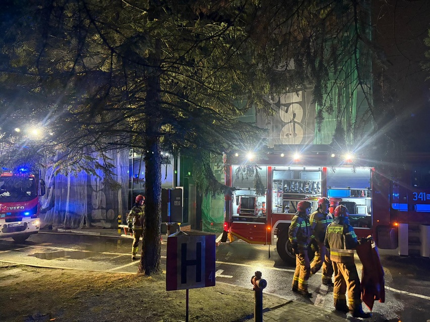 Pożar w Szpitalu Miejskim zdjęcie nr 339815