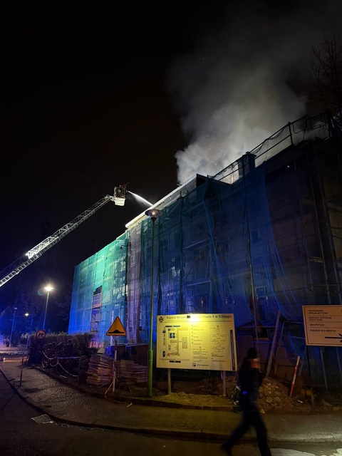 Pożar w Szpitalu Miejskim zdjęcie nr 339801