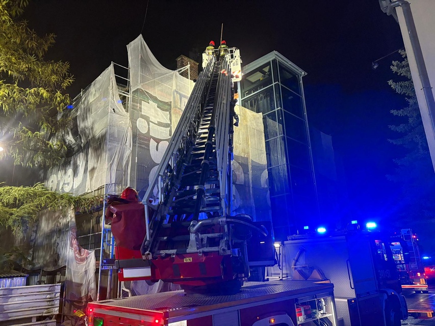 Pożar w Szpitalu Miejskim zdjęcie nr 339803