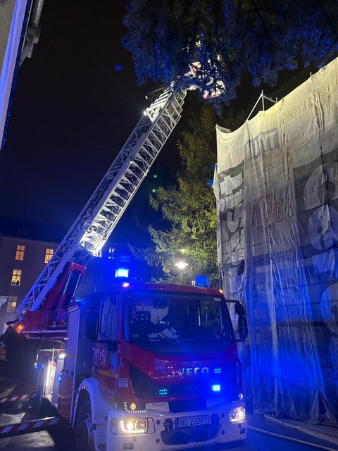 Pożar w Szpitalu Miejskim zdjęcie nr 339805