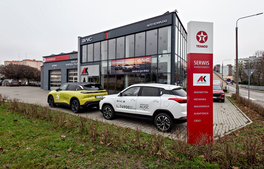 Elbląg Przyszłość motoryzacji już teraz w Elblągu. Poznaj BAIC