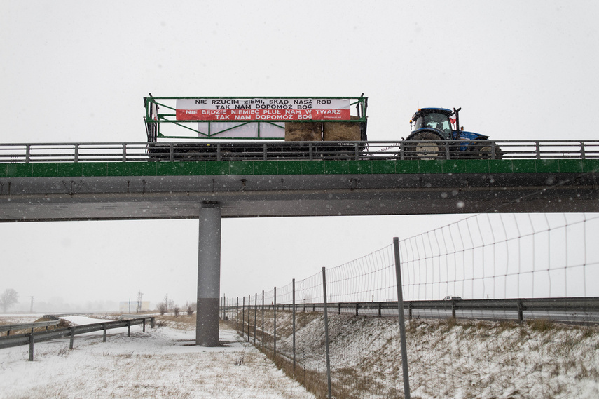 Protest na wiaduktach, potem czas na Warszawę zdjęcie nr 340986