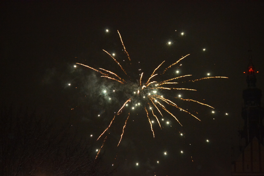 Elblążanie powitali Nowy Rok zdjęcie nr 341024