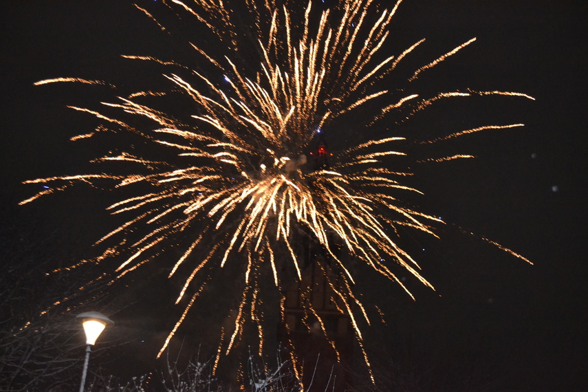 Elblążanie powitali Nowy Rok zdjęcie nr 341019