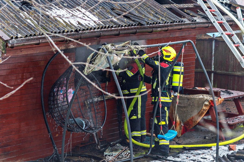 Pożar w Wikrowie zdjęcie nr 341246