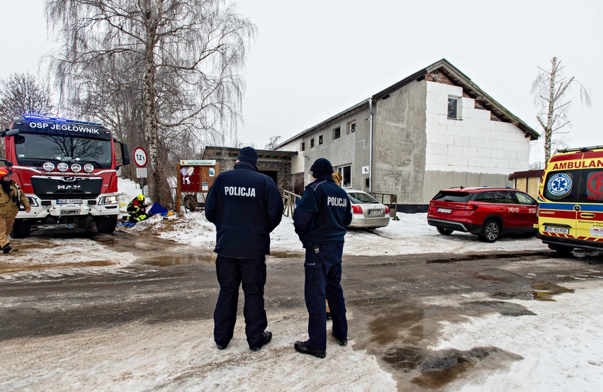 Pożar w Wikrowie zdjęcie nr 341250