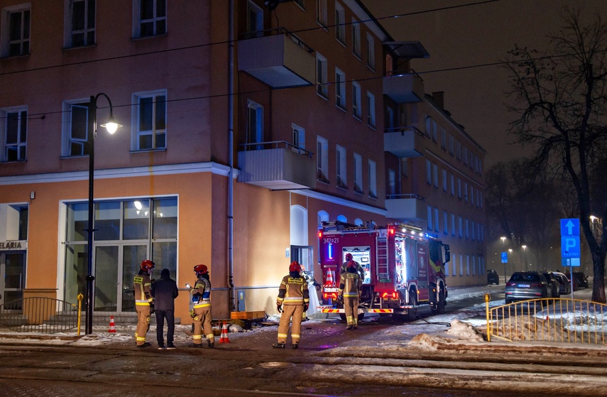 Pożar na ul. 1 Maja zdjęcie nr 343279