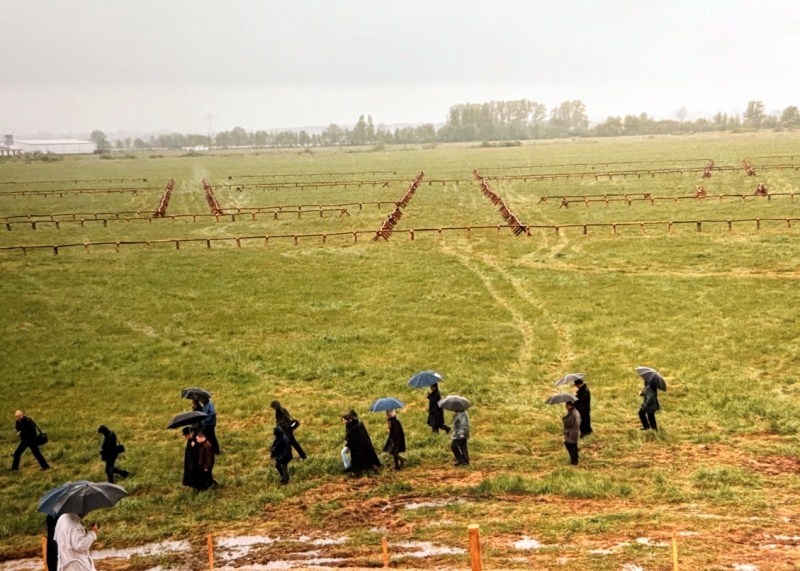 ... chociaż pogoda czasami nie rozpieszczała.